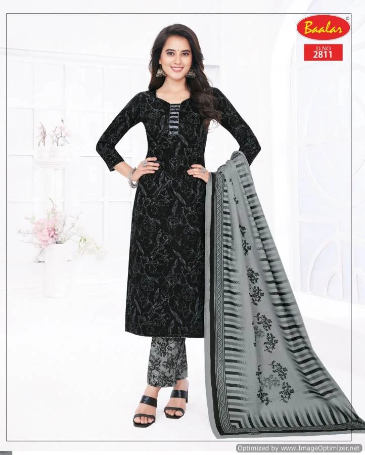 Baalar Zaara Vol 28 Cotton Wholesale Readymade Salwar Suit Catalog — Wholesale Salwar Suits, MPA wholesale from Surat — view 19